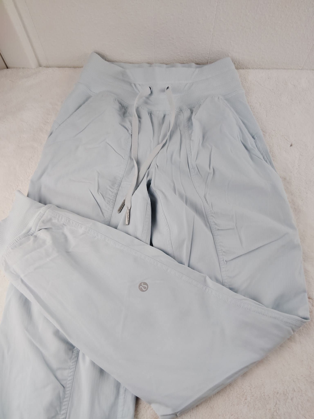 Dance Studio Mide -Rise Jogger Double Lined28" Sz 0 Pale Blue Perfect Condition